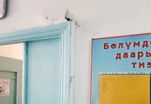 Плесень, щели и грязь. Больница в Сузаке находится в плачевном состоянии. Фото