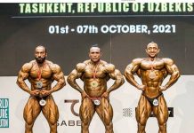 Кыргызстанец стал бронзовым призером чемпионата мира по бодибилдингу. Фото