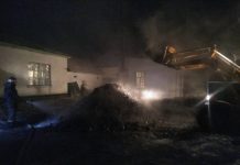 Таласта бала бакчанын көмүрканасында өрт чыкты