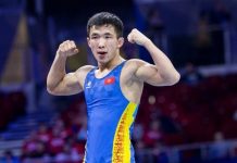 Кыргызстанец Жоламан Шаршенбеков вышел в полуфинал ЧМ по борьбе
