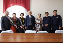 Милициянын офицерлеринин жубайларына “Офицердин жубайы” ардактуу медалын тапшырылды