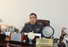 Начальник Октябрьского РУВД Уланбек Аалиев водворен в СИЗО ГКНБ