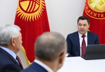Садыр Жапаров вручил награды двум гражданам Казахстана