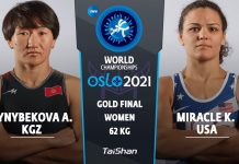 Видео победного поединка Тыныбековой с Миракл