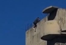 На злополучном недострое в Токмаке снова попытка суицида