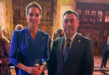 ФОТО. Садыр Жапаров на приеме от имени королевской семьи Великобритании