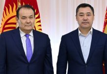 Садыр Жапаров принял генсека ССТГ Багдада Амреева