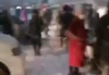 Перекрытую дорогу в Аламединском районе открыли