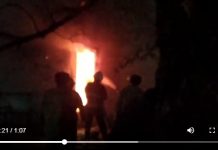 Видео: В Бишкеке сгорела точка фастфуда «Каймак»