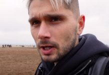 Россиялык видеоблогер көк-бөрү тууралуу ролик тартты