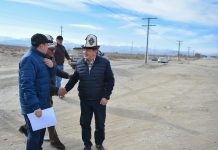 Глава кабмина проинспектировал ход строительства дороги «Балыкчи — Каракол». Фото