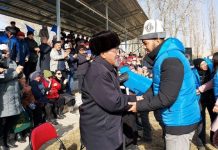 Партия «Эл Үмүтү» №18: Жаштар аракетте! Жаркий прием в холодной Нарынской области!