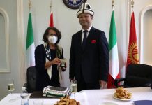 Кыргызстандын Италиядагы элчилигинин расмий ачылышы болду