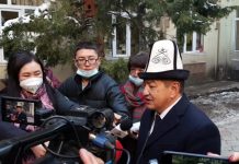 Акылбек Жапаров добуш берди