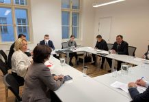 Улан Ниязбеков ЕККУнун атайын бөлүмүнүн жетекчиси Елена Купчина менен жолукту