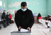 Мэр Бишкека проголосовал в Канте