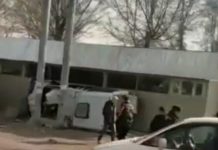 Автобус менен жеңил унаа кагышып, бир киши көз жумду