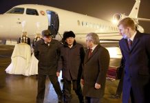 В Кыргызстан прибыл президент Татарстана Рустам Минниханов