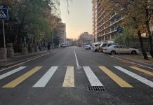 В Бишкеке улицу Абдымомунова открыли для проезда