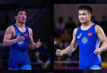 Жоламан Шаршенбеков менен Эрназар Акматалиев Бириккен күрөш дүйнөсүнөн 3 миң доллардан алышат