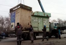 Бишкекте мыйзамсыз коюлган күркөлөр алынууда