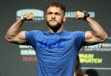 Рафаэль Физиев выйдет на бой в UFC без флага