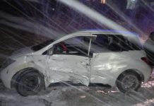 Ысык-Көлдө эки жеңил унаа сүзүшүп, бир аял жабыркады