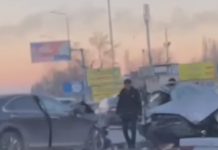 В Бишкеке произошла страшная авария. Есть пострадавшие