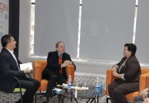 Кыргызпатенттин директору Европа биримдигинин КРдагы өкүлчүлүгүнүн бөлүм башчысы Ханс Фарнхаммер менен жолукту