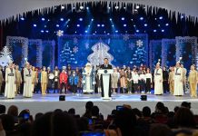 ФОТО. В Бишкеке прошла президентская елка