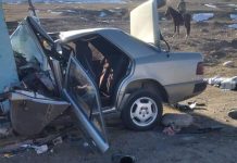 Талас районунда жол кырсыгынан 2 өспүрүм ооруканага жетпей каза болду