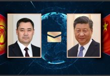 Си Цзиньпин Садыр Жапаровду жана кыргызстандыктарды жаңы жылы менен куттуктады