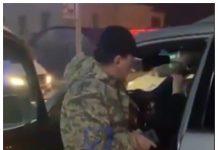 Унаадагы аялды жаакка чапкан адам судья болуп чыкты