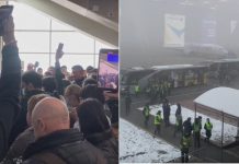 Застрявшие в аэропорту «Манас» пассажиры начали бунтовать