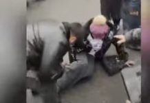 Сотрудники ГКНБ переехали на машине ногу сестры Бактыбека Калмаматова. Она в больнице. ВИДЕО