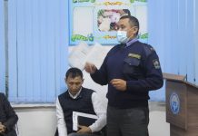 Панфилов районунда милиция эл менен жолугууда