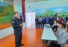 Нарын ОИИБи: Нарын РИИБнүн жетекчилиги айыл тургундары менен жолугушууда