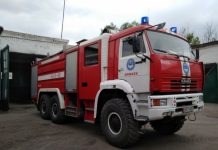 МЧС КР получило 5 новых пожарных машин. Всего доставят 58