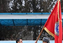 Садыр Жапаров Күжүрмөн тууну салтанаттуу тапшыруу аземине катышты