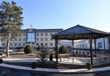 Для чекистов построили еще одно здание на юге КР. В открытии участвовал президент. ФОТО