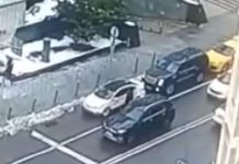 В Москве водитель «Кадиллака» выстрелил в таксиста. Пострадавший, возможно, кыргызстанец