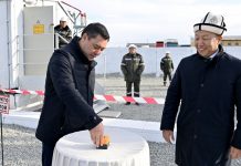 Президент «Алтын Казык» жогорку чыңалуудагы көмөк чордондун салтанаттуу ачылыш аземине катышты