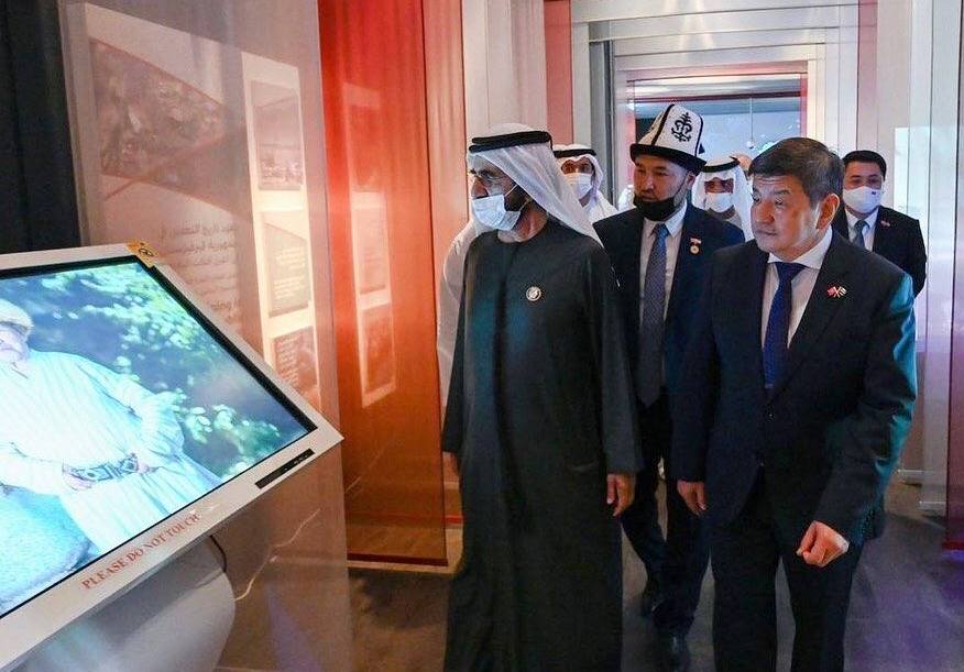 msg 1489768735 969 Правитель эмирата Дубай лично оценил павильон Кыргызстана на EXPO-2020. ФОТО