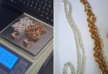 В аэропорту «Манас» задержали контрабанду ювелирных изделий из Дубая на 1,4 млн сомов