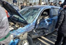 Глава СЭЗ «Бишкек» попал в ДТП, есть пострадавший. ФОТО