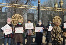 «Ысык-Көл» мейманканасынын бузулушуна каршы болгондор митингге чыгышты