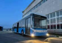 Кыргызстанда алгачкы жолу пассажирдик автобусу чыгарылды