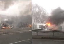 Ситуация в Алматы напряженная: слышны выстрелы и взрывы. ВИДЕО