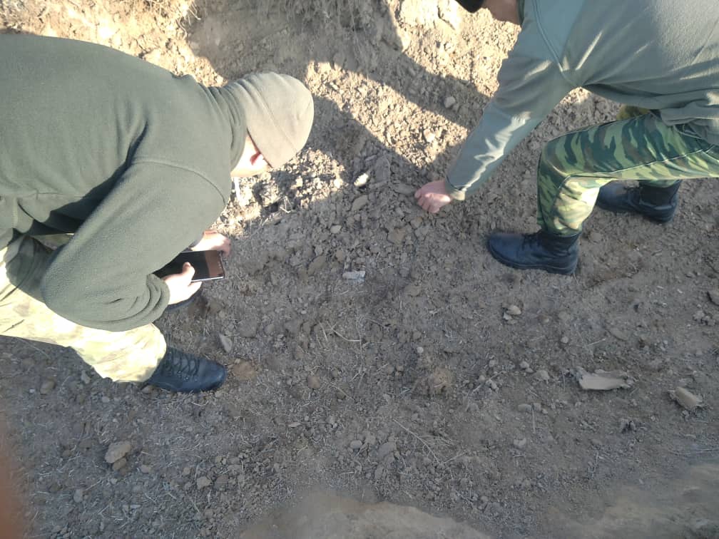 WhatsApp Image 2022 01 18 at 12.27.58 3 В Исфане местные жители в поле нашли снаряды гранатомета. ФОТО