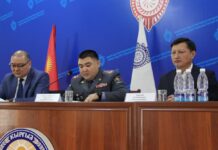 Ош шаардык милициясы жыл жыйынтыгын чыгарып, мыкты кызматкерлерди аныктады